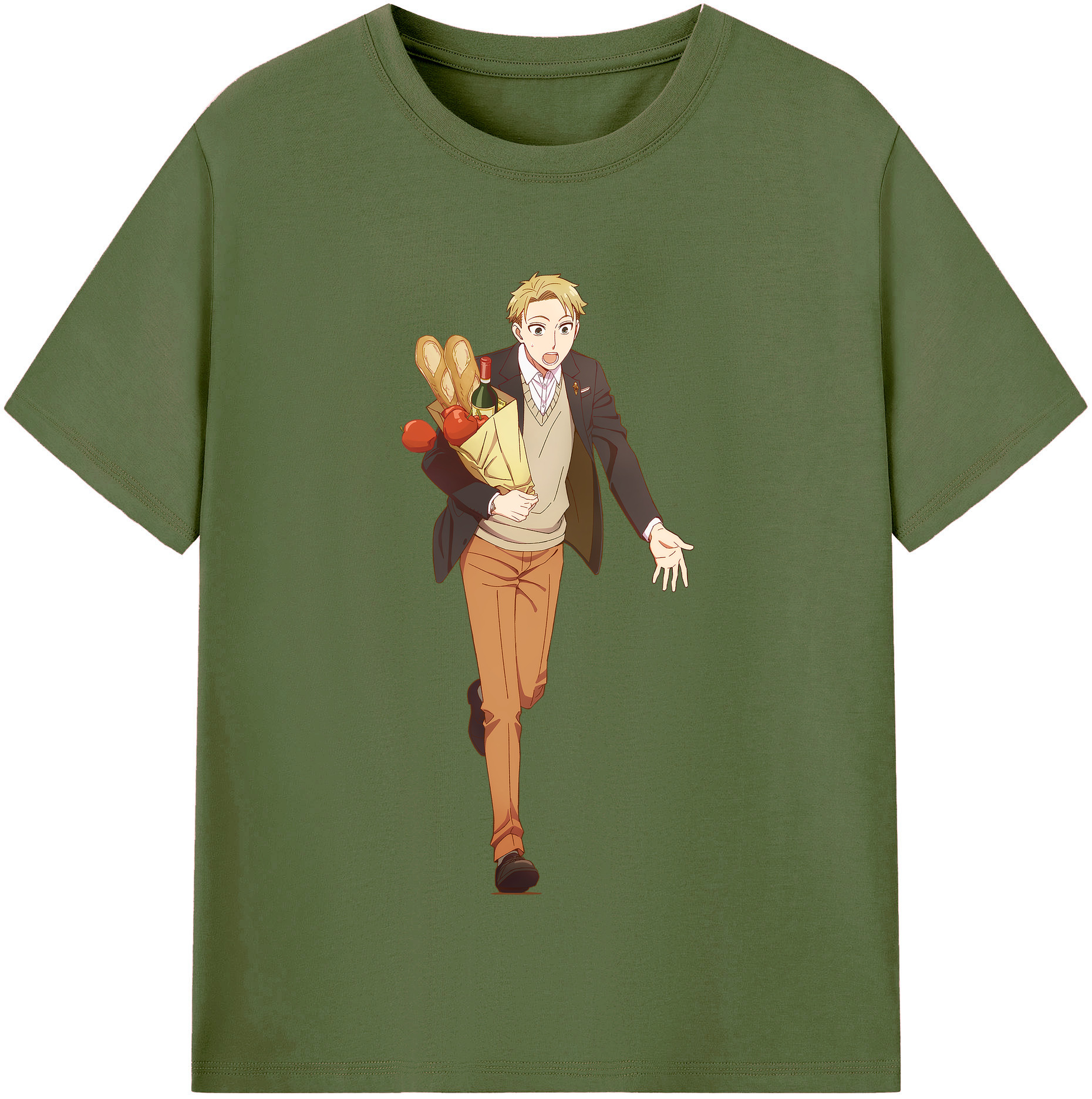 （画像用） SPY×FAMILY间谍家家酒 綿100％半袖Tシャツ（フロントプリント）